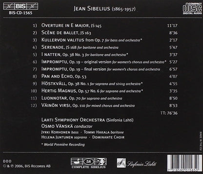 Spirit of Nature (Vanska, Lahti So, Dominante Choir)