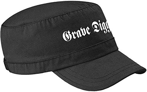 Grave Digger Army Cap Band Logo Official Black