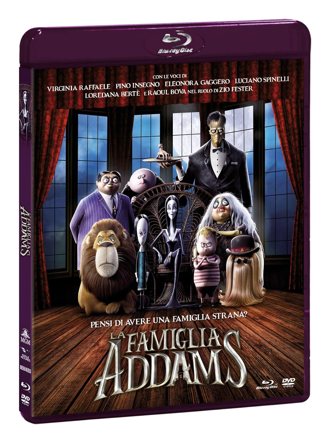 La Famiglia Addams - Combo (Br+Dv) Gioca & Colora