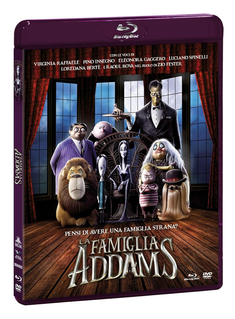 La Famiglia Addams - Combo (Br+Dv) Gioca & Colora