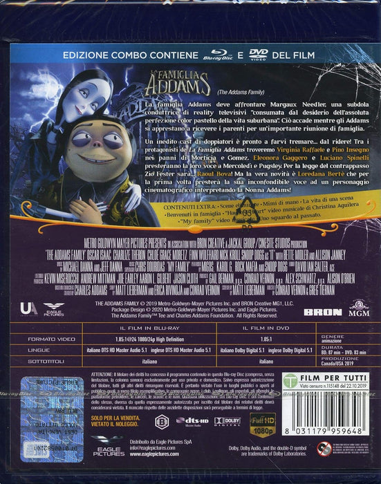 Famiglia Addams (La) (Blu-Ray+Dvd+Booklet) - (Italian Import)