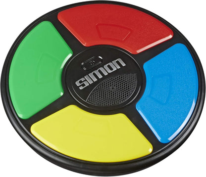 Hasbro Gaming, Simon, Electronic Memory Game, for Kids, Ages 8 and Up, Handheld Light and Sound Game, Classic Simon