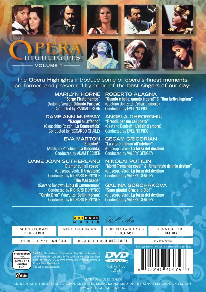Opera Highlights Vol. I