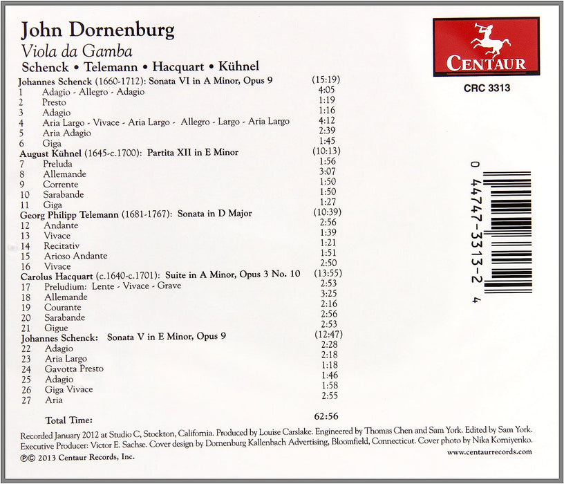 Schenck: Viola da Gamba