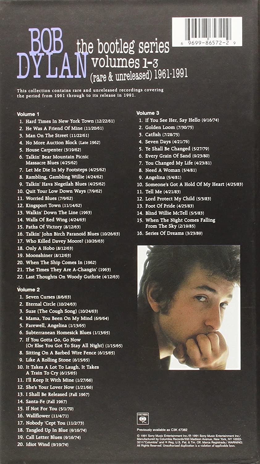 The Bootleg Series, Vol. 1-3: Rare and Unreleased 1961-1991