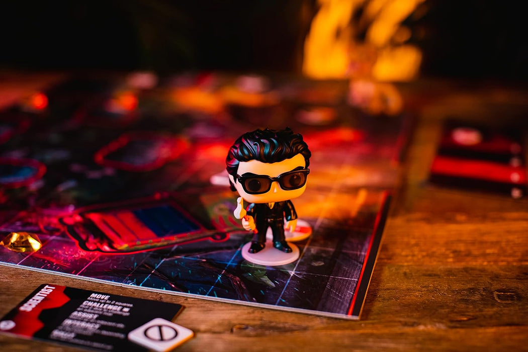 Funko Games Funkoverse 101-Extension - English Version - Jurassic Park - 3'' (7.6 Cm) POP! - Light Strategy Board Game For Children & Adults (Ages 10+) - 2-4 Players - Collectable Vinyl Figure