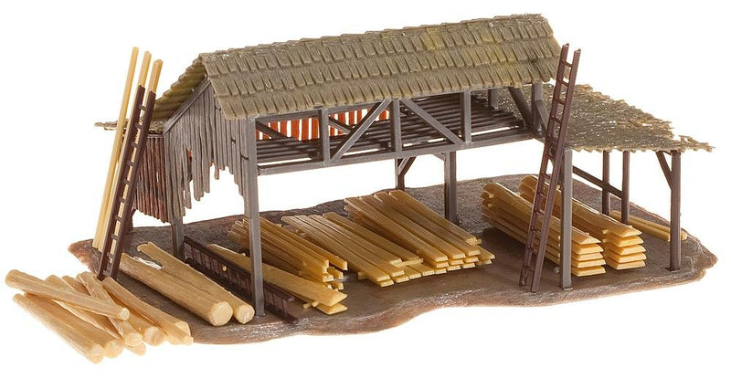 Faller- Holzlager Rodamiento de Madera, Multicolor, pequeño (F130288