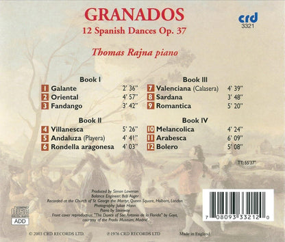Granados: 12 Spanish Dances Op. 37