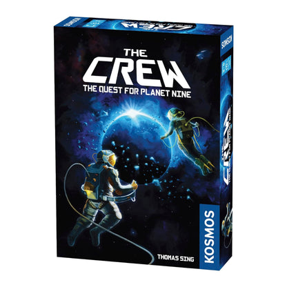 The Crew - Quest for Planet Nine | Card Game | Kennerspiel des Jahres Winner | Cooperative Space Adventure | 3-5 Players | Ages 10+ | Trick-Taking | 50 Levels of Difficulty | Endless Replay