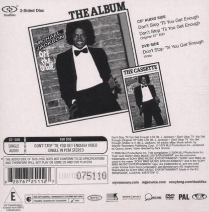 Don't Stop 'Til You Get Enough (Ltd. Edition; Aus der Serie: Michael Jackson - The Video Singles