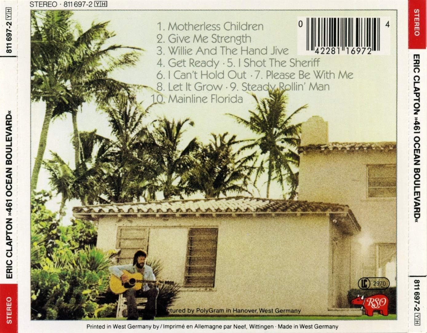 Eric Clapton - 461 Ocean Boulevard