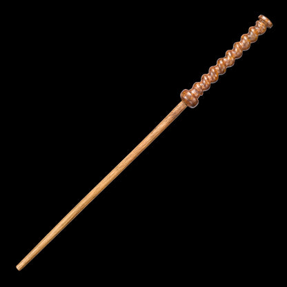 The Noble Collection - Arthur Weasley Character Wand - 16in (40cm) Wizarding World Wand With Name Tag - Harry Potter Film Set Movie Props Wands