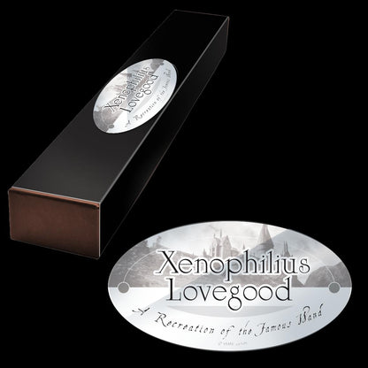 The Noble Collection - Xenophilius Lovegood Character Wand - 15in (38cm) Wizarding World Wand With Name Tag - Harry Potter Film Set Movie Props Wands
