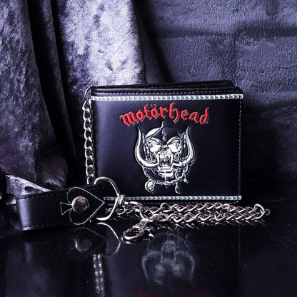 Nemesis Now Officially Licensed Motorhead Ace of Spades Warpig Snaggletooth Wallet, Black