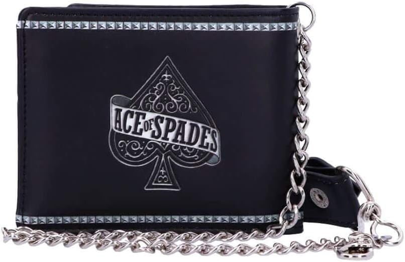 Nemesis Now Officially Licensed Motorhead Ace of Spades Warpig Snaggletooth Wallet, Black