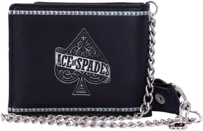Nemesis Now Officially Licensed Motorhead Ace of Spades Warpig Snaggletooth Wallet, Black