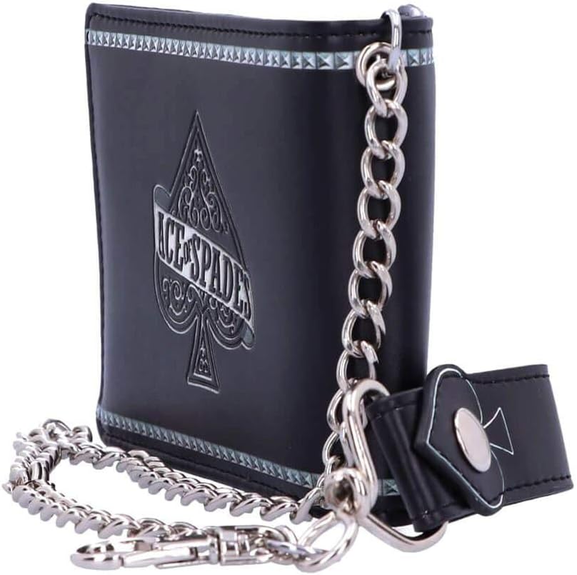 Nemesis Now Officially Licensed Motorhead Ace of Spades Warpig Snaggletooth Wallet, Black