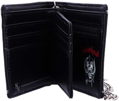 Nemesis Now Officially Licensed Motorhead Ace of Spades Warpig Snaggletooth Wallet, Black