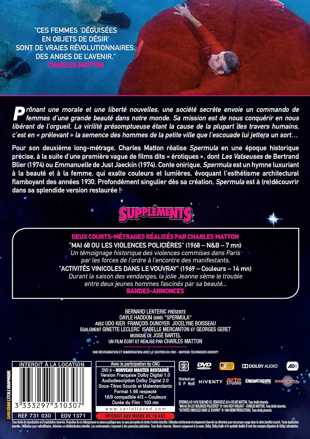 DVD SPERMULA - DVD