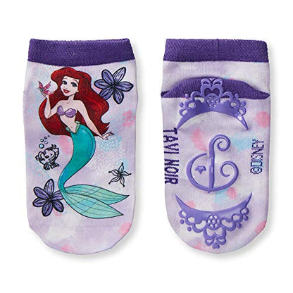 Tavi Noir Tiny Soles, 2 Pairs, Exclusive Disney Grip Sock Collection for Toddlers and Kids 2-6 Years, (S/M