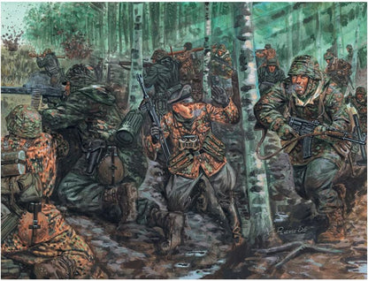 1/72 German Elite Troops WW11