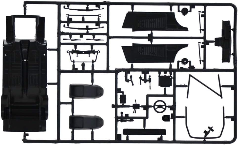 Italeri IT3650 Ford Model to Assemble, Multi-Coloured