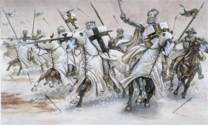 Italeri 510006019 - 1:72 Crusader, 12-13 Century