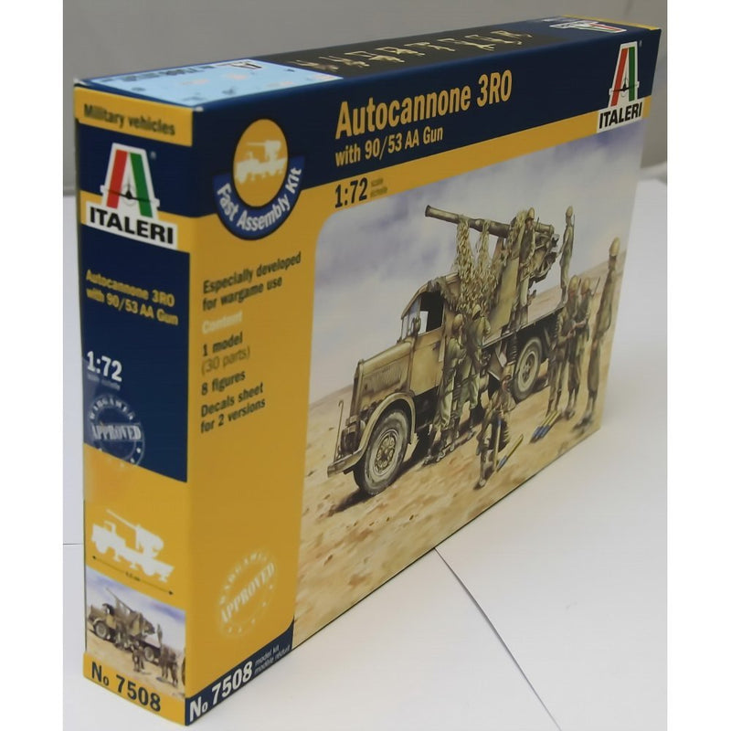 Italeri 7508S, RO3 & 90/53 AA gun 2.F.A. Models.
