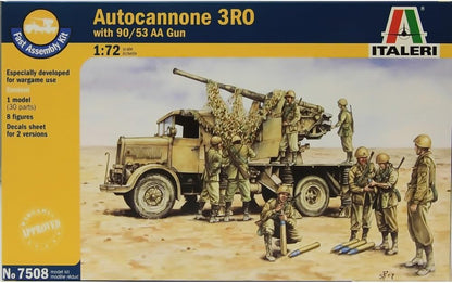 Italeri 7508S, RO3 & 90/53 AA gun 2.F.A. Models.