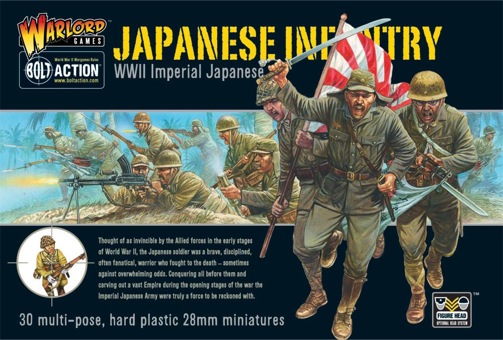 Warlord Games Bolt Action Imperial Japanese Infantry Plastic Boxed Set