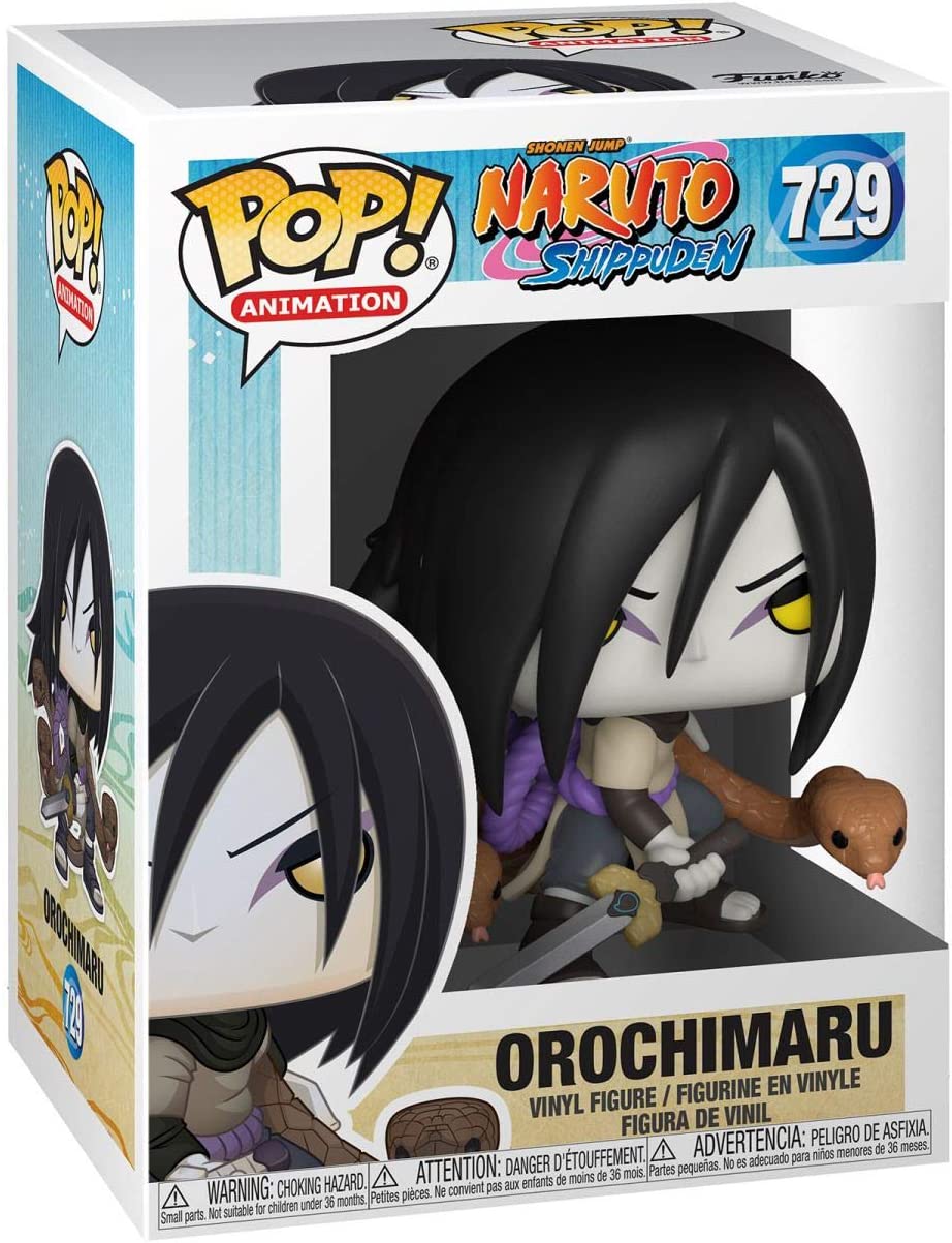 Funko 46628 POP Animation: Naruto-Orochimaru Collectible Toy, Multicolour