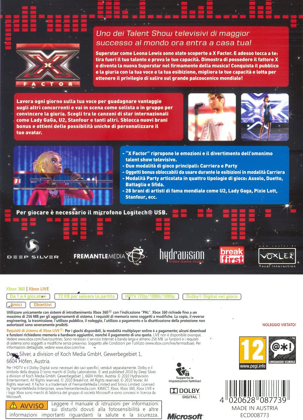 X-Factor: Solus (Xbox 360)