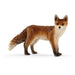 SCHLEICH Wild Life Fox Toy Figure, Red/White (14782)