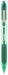 Zebra Pen Z Grip Green Pens Ballpoint, Smooth & Comfortable Ballpoint Pens with Pocket Clip, Retractable Ballpoint Pens with Green Ink, Reliable Biro Pens Multipack for Everyday Use - Med Point, 12pk