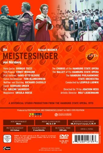Wagner, Richard - Die Meistersinger von Nürnberg (2 DVDs