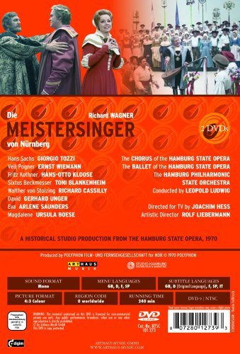 Wagner, Richard - Die Meistersinger von Nürnberg (2 DVDs