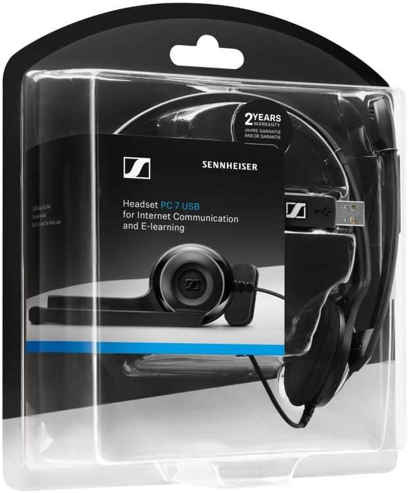 Sennheiser PC 131 Binaural Headset with Volume Control and Microphone Mute