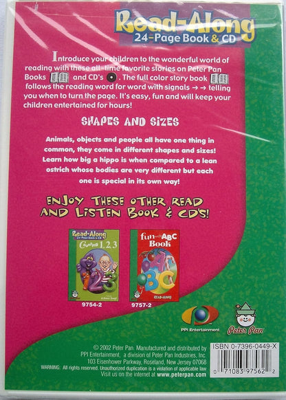 Shapes & Sizes / Read-Along