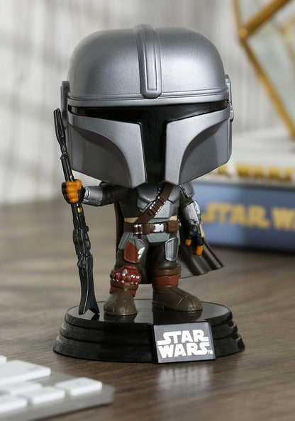 Funko POP! Star Wars: the Mandalorian - Mario - (Final) - Metallic - Collectable Vinyl Figure - Gift Idea - Official Merchandise - Toys for Kids & Adults - TV Fans - Model Figure for Collectors Funko 45545 Star Wars: Mandalorian-The Mandalorian Collectibl