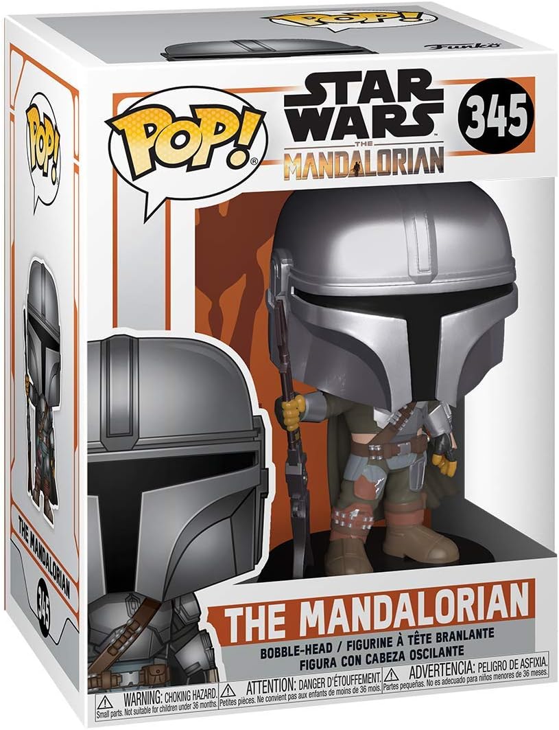 Funko POP! Star Wars: the Mandalorian - Mario - (Final) - Metallic - Collectable Vinyl Figure - Gift Idea - Official Merchandise - Toys for Kids & Adults - TV Fans - Model Figure for Collectors Funko 45545 Star Wars: Mandalorian-The Mandalorian Collectibl
