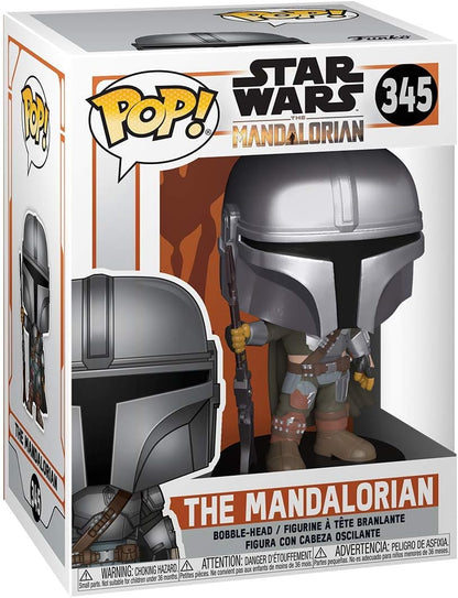 Funko POP! Star Wars: the Mandalorian - Mario - (Final) - Metallic - Collectable Vinyl Figure - Gift Idea - Official Merchandise - Toys for Kids & Adults - TV Fans - Model Figure for Collectors Funko 45545 Star Wars: Mandalorian-The Mandalorian Collectibl
