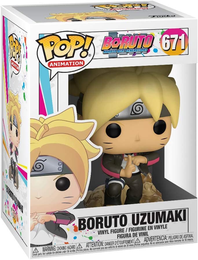 Funko POP! Animation: Boruto - Boruto Uzumaki - Boruto: Naruto Next Generations - Collectable Vinyl Figure - Gift Idea - Official Merchandise - Toys for Kids & Adults - Anime Fans