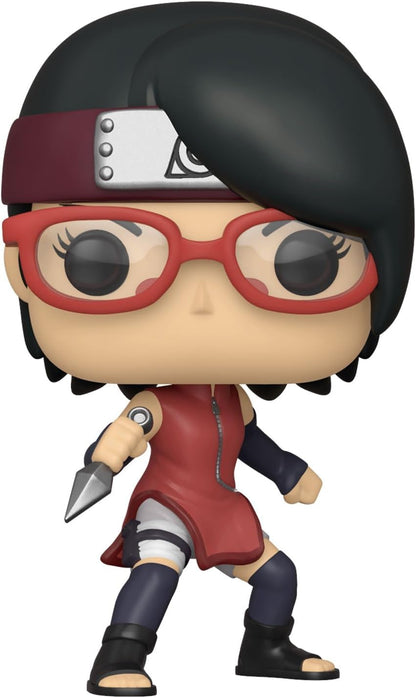 Funko POP! Animation: Boruto - Sarada Uchiha - Boruto: Naruto Next Generations - Collectable Vinyl Figure - Gift Idea - Official Merchandise - Toys for Kids & Adults - Anime Fans