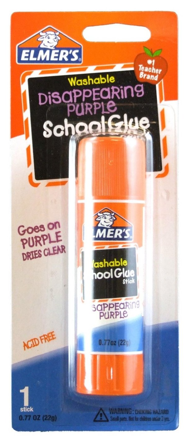 GLUE STICK PURPLE 22G
