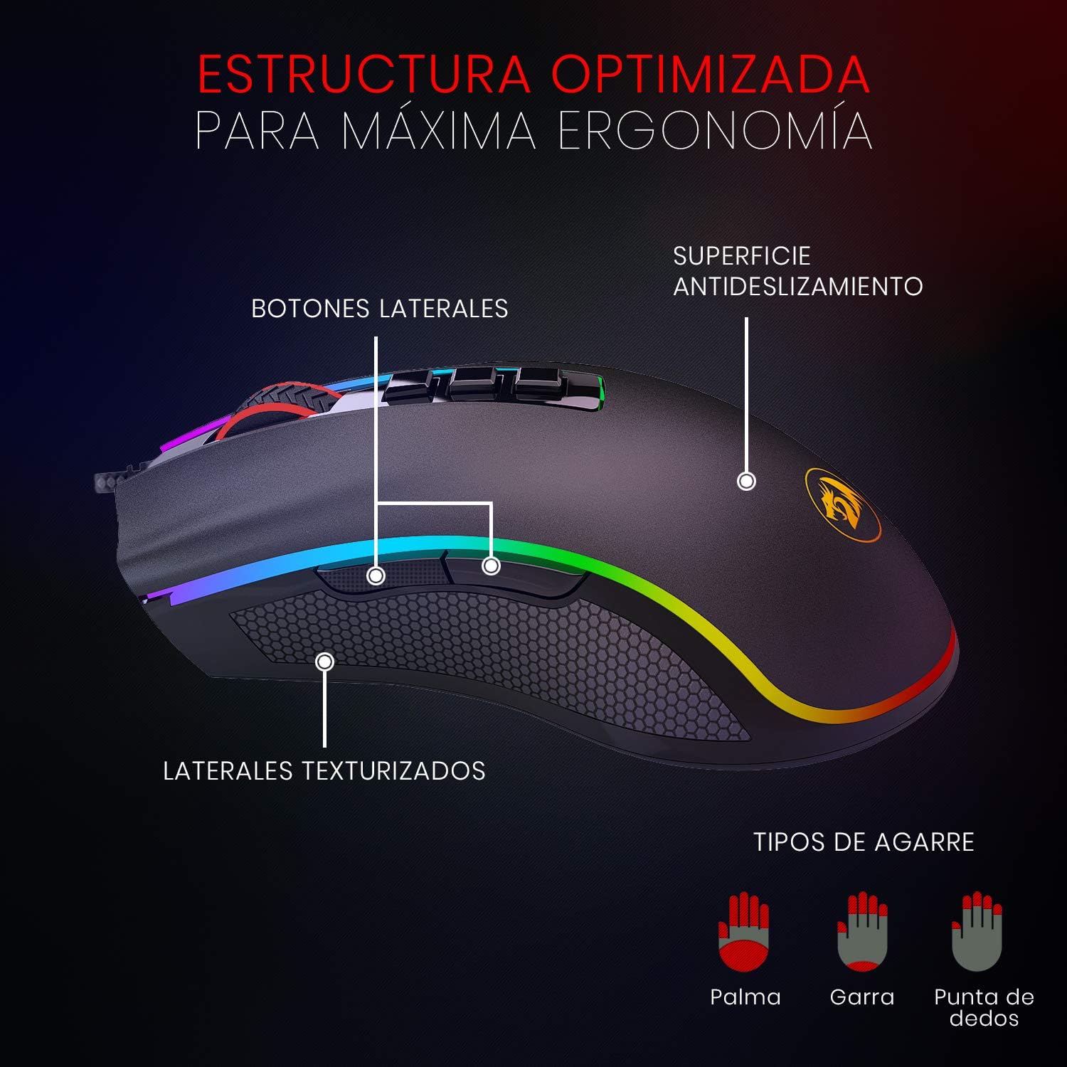 Redragon Mysz Cobra (M711