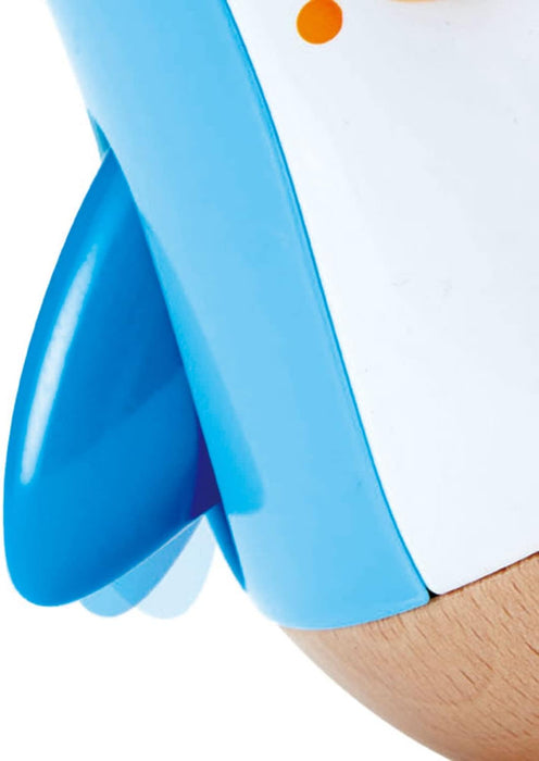 Hape Penguin Musical Wobbler | Colourful Wobbling Melody Penguin, Roly-Poly Toy for Kids 6 Months+