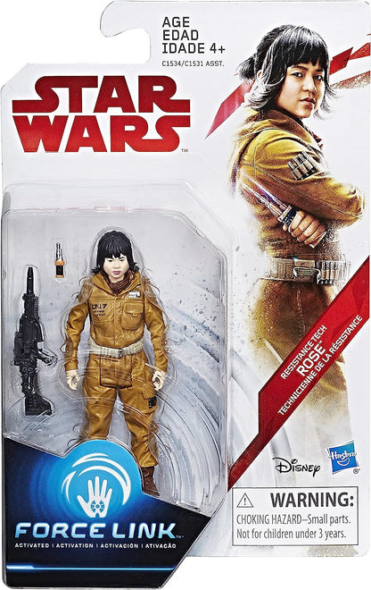Star Wars C1534 Resistance Tech Rose Force Link Figure, 3.75 Inches