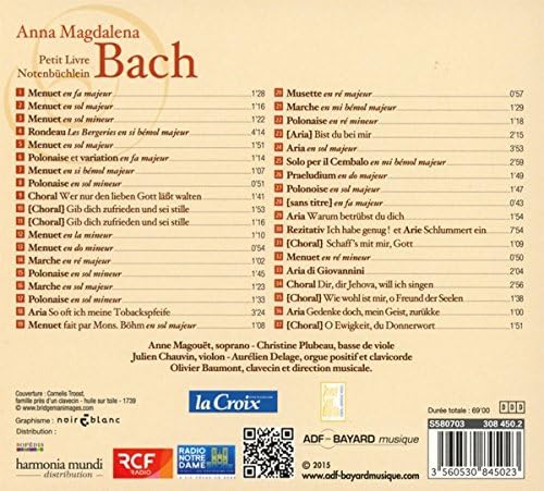 Petit Livre D'anna Magdal