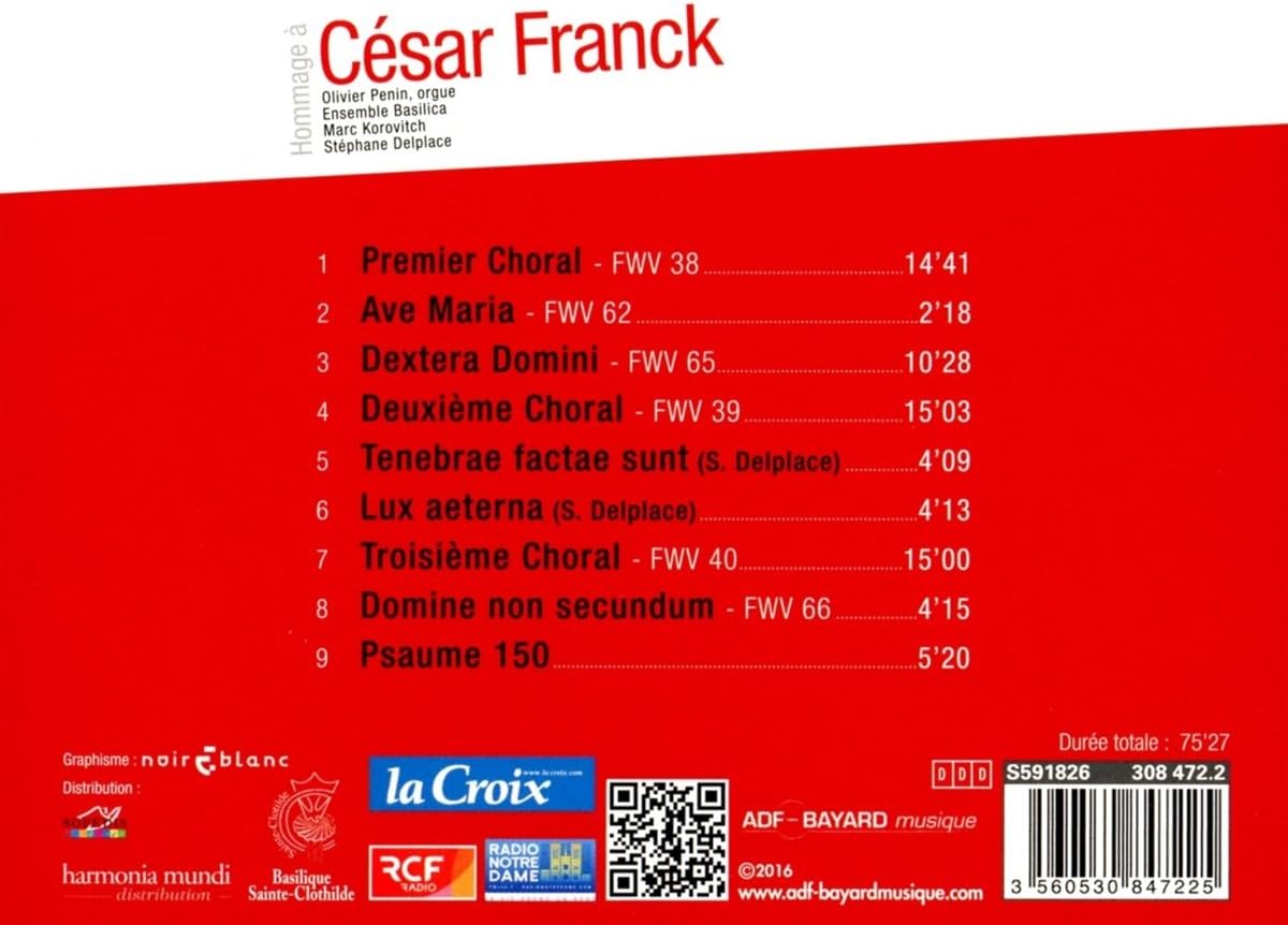 Hommage A Cesar Franck
