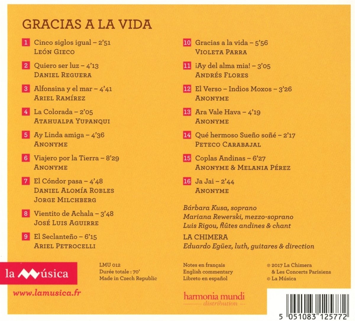 Gracias ?Ç La Vida
